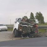 Автомобиль всмятку: жесткая авария произошла на новосибирской трассе
