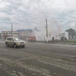 Хлопнул газ: возгорание случилось на новой автозаправке в Бийске