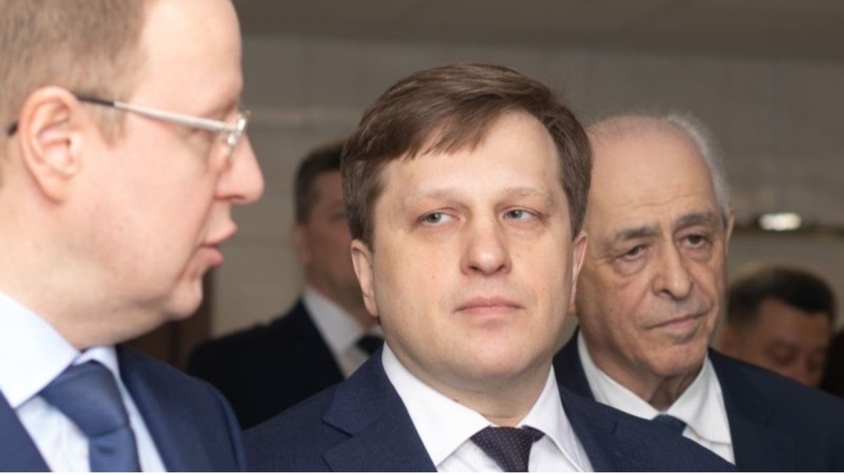 Губернатор Виктор Томенко и министр Дмитрий Попов