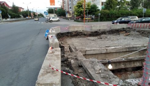 Участки пяти дорог перекроют в Барнауле ради ремонта теплосетей