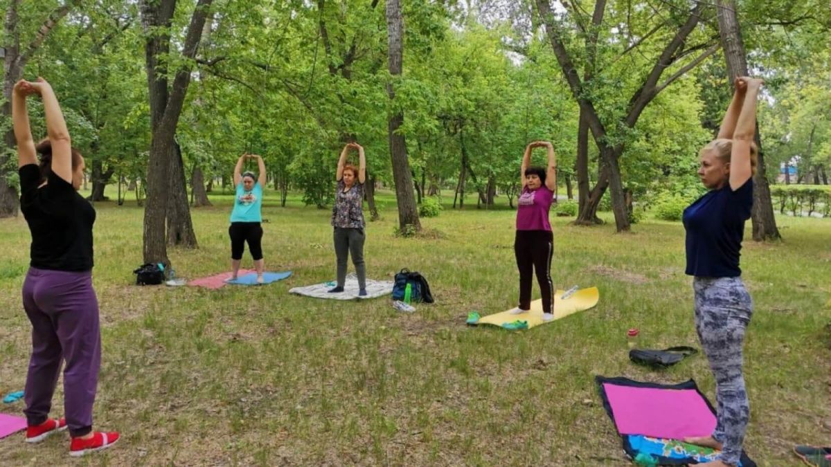 Парк "Изумрудный" зовет барнаульцев на бесплатные тренировки 