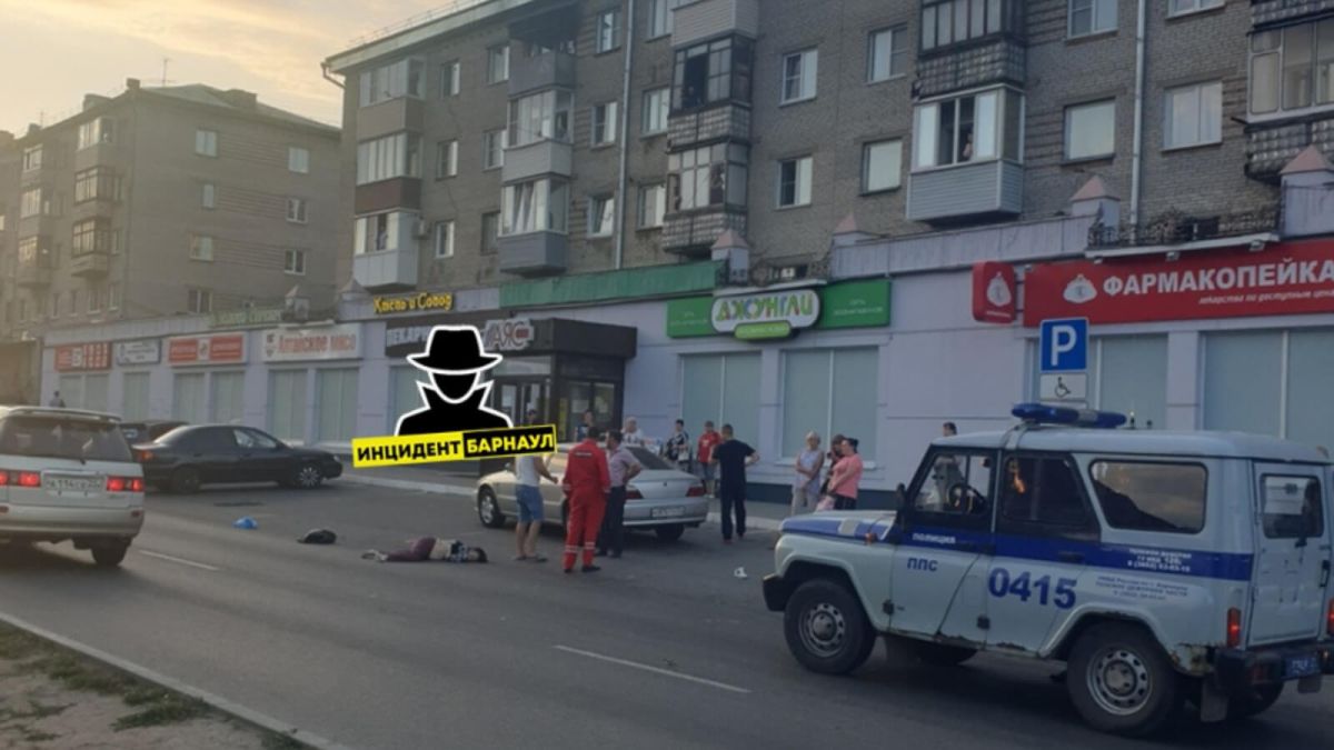 "Страшная картина": женщина-пешеход пострадала в ДТП в Барнауле