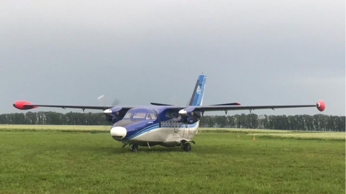 В Белокурихе впервые за 30 лет сел пассажирский самолет