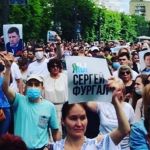 В Хабаровске второй день проходят митинги в поддержку арестованного губернатора