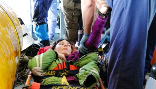 В горах Алтая эвакуировали туристку, сломавшую ногу