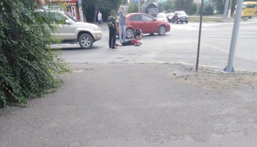 Бабушку сбила машина на одном из перекрестков в Бийске