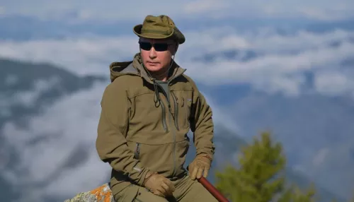 Появилось видео с отдыха Путина и Шойгу в сибирской тайге