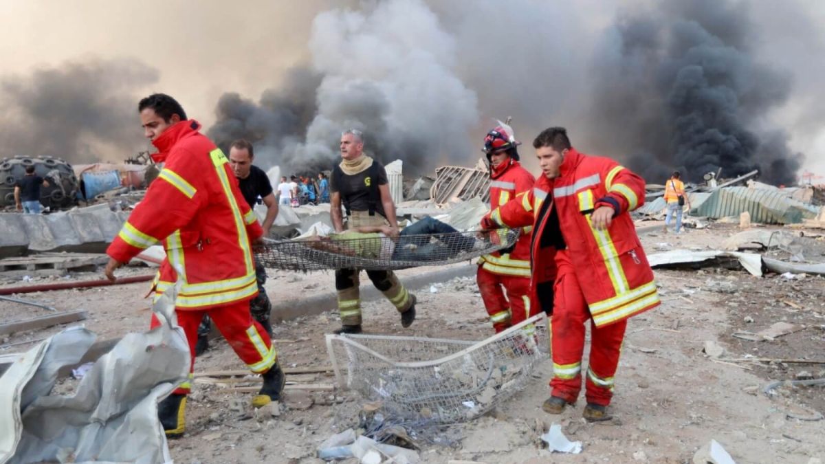 Россиян не нашли среди "серьезно пострадавших" при взрыве в Бейруте