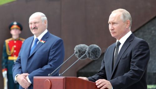 Лукашенко и Путин договорились об обеспечении безопасности Белоруссии