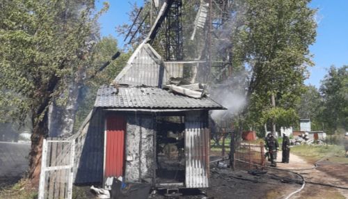 Стали известны подробности пожара на скалодроме в парке Изумрудный