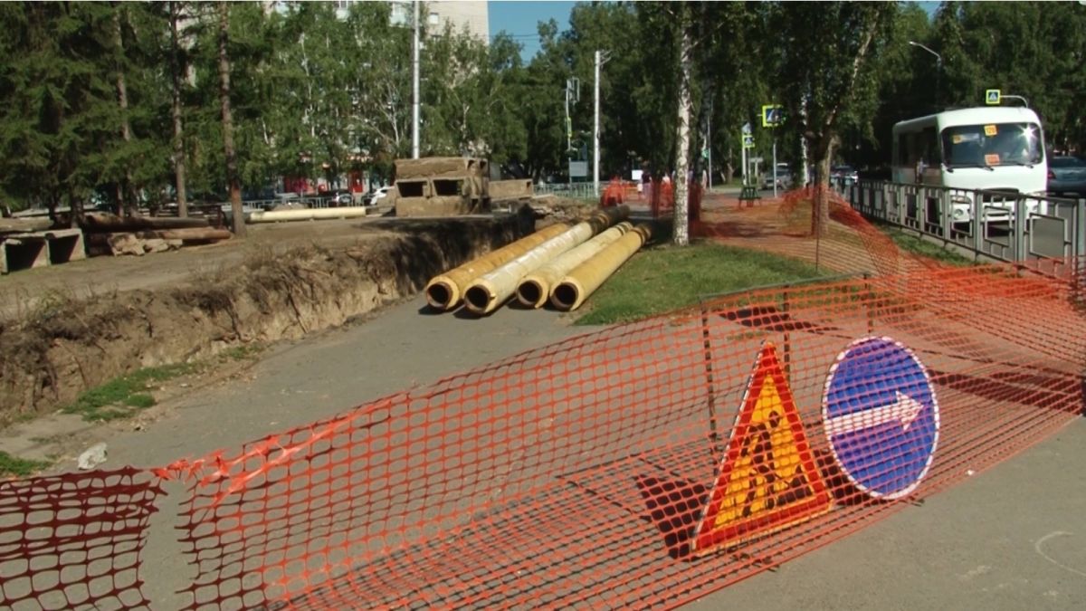 В Барнауле выполнили больше половины объема ремонтов на теплосетях