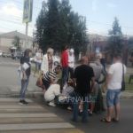 13-летний ребенок попал под колеса авто на главном проспекте Барнаула
