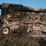 Ущерб на 50 млн: в Курьинском районе неизвестные сожгли комбайны