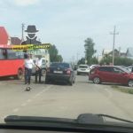 Двое пострадавших: в ГИБДД рассказали об аварии в пригороде Барнаула