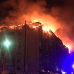 В Краснодаре вспыхнул восьмиэтажный жилой дом: проводится эвакуация