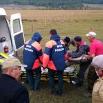 На Алтае спасатели случайно оказались на месте ДТП и помогли пострадавшим
