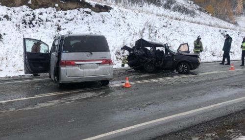 В ДТП на Чуйском тракте пострадали четыре человека, в том числе ребёнок