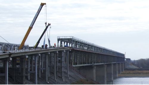 Как идет ремонт Старого моста в Барнауле и когда ждать его открытия