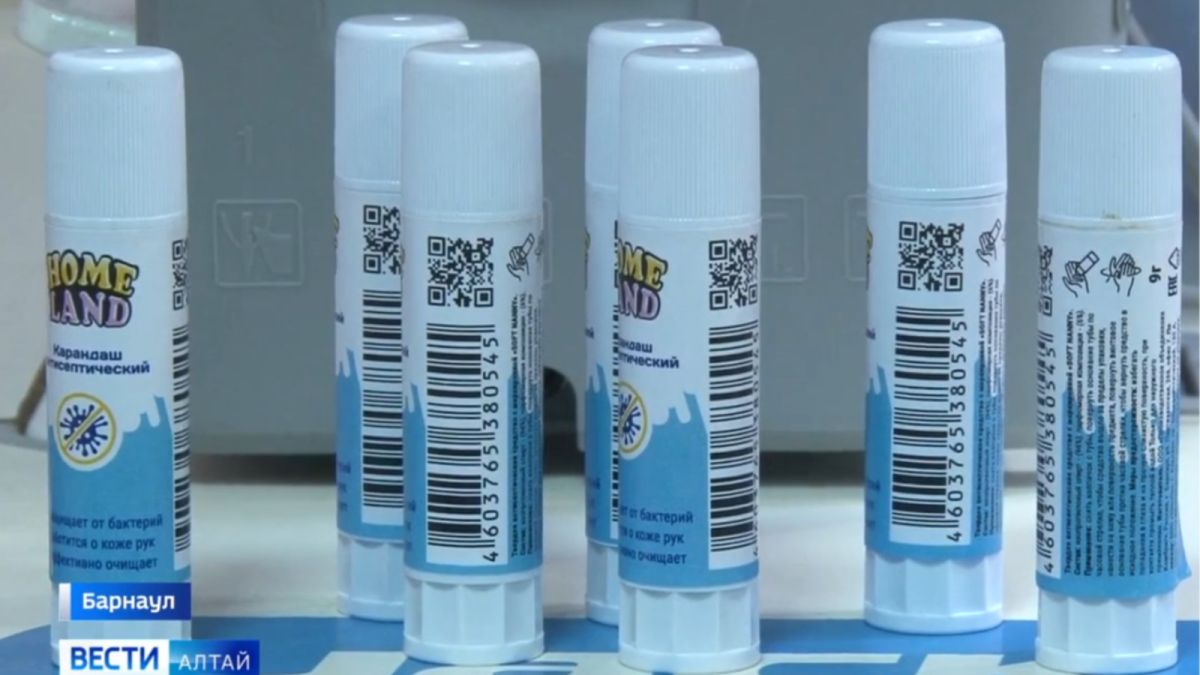 Алтайский край первым в мире стал производить сухие антисептики-карандаши