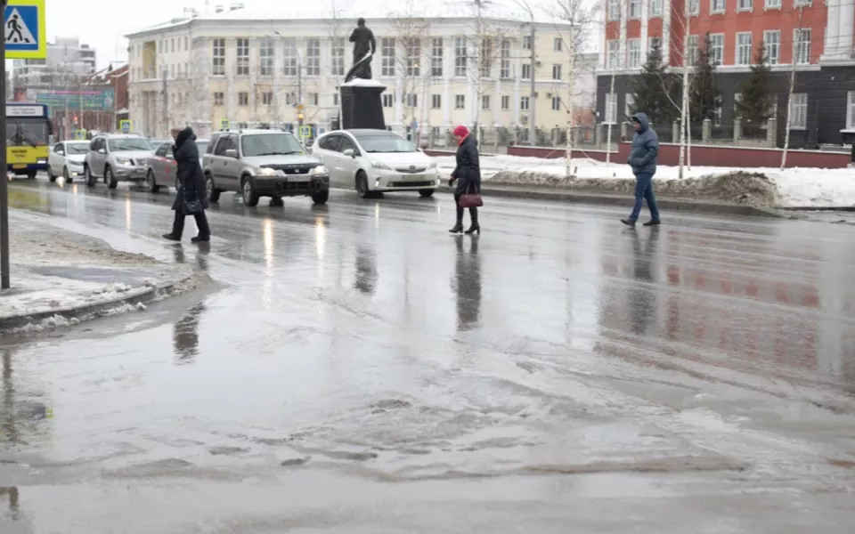 Дожди с мокрым снегом и холод: непогода пришла в Алтайский край 21 сентября