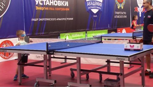 Настольный теннис начали возрождать в Алтайском крае