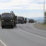 Алтайскую трассу дважды за день перекроют из-за военных колонн