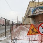 В Барнауле начинают реставрировать фасад трибуны стадиона Локомотив