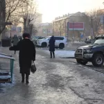 В Барнауле увеличилось количество пострадавших из-за гололеда на тротуарах