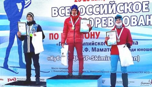 Барнаульские биатлонисты привезли медали со всероссийских соревнований