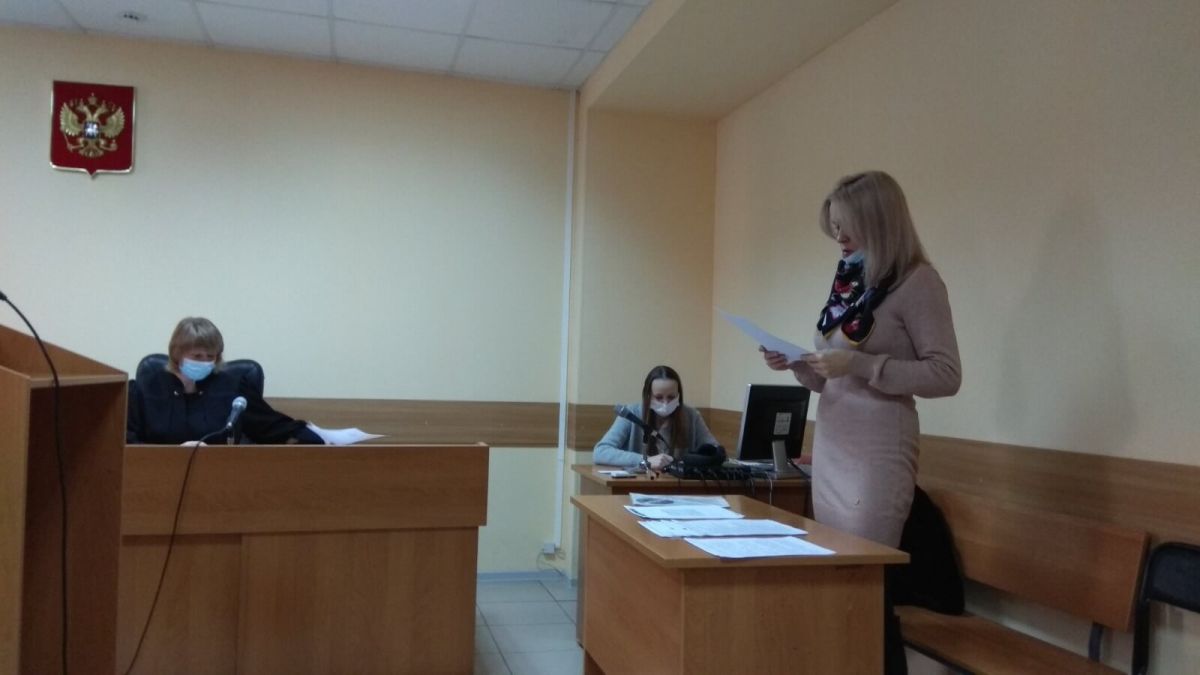 Блогер Мария Пономаренко в суде