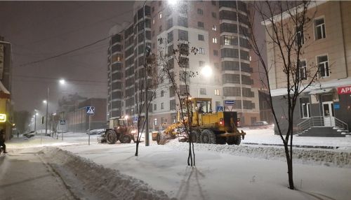 Почти половина месячной нормы осадков выпала за сутки в Барнауле