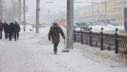 Шквалистый ветер и снежный дождь ожидаются в Алтайском крае
