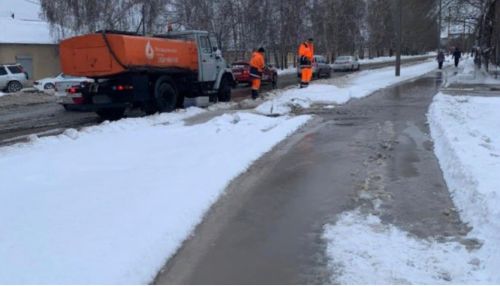 В Барнауле устранили коммунальную аварию на Солнечной поляне