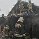 Успели вынести баллон: жилой дом горел в частном секторе Барнаула