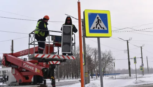 Светофоры на весь день отключили 17 декабря на Змеиногорском тракте