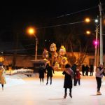 В Барнауле заработала новогодняя площадка на улице Мало-Тобольской