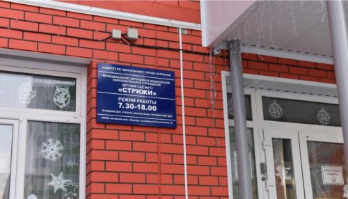 Барнаульский детский сад назвали в честь авиационной группы Стрижи