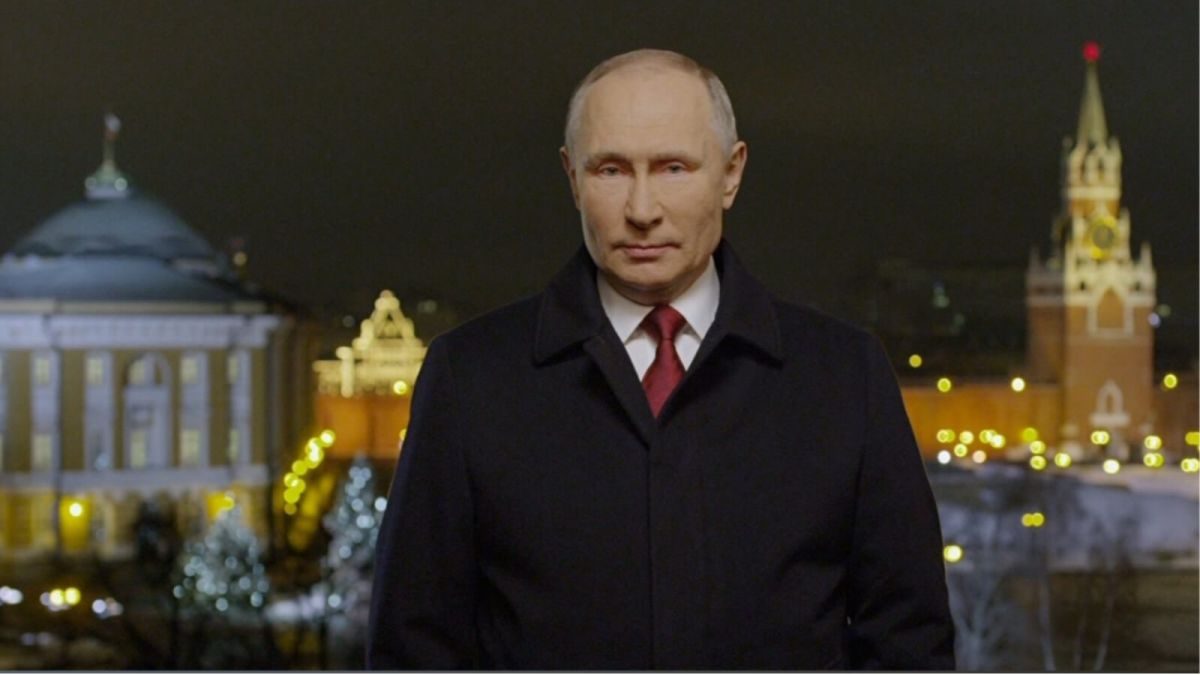 Новогоднее обращение президента России Владимира Путина