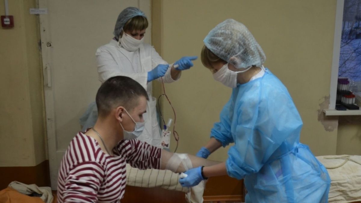 Сотрудники Росгвардии сдали 46 литров крови для медучреждений Рубцовска