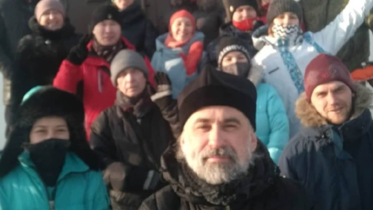 В Барнауле прошел пятый рождественский забег верующих 