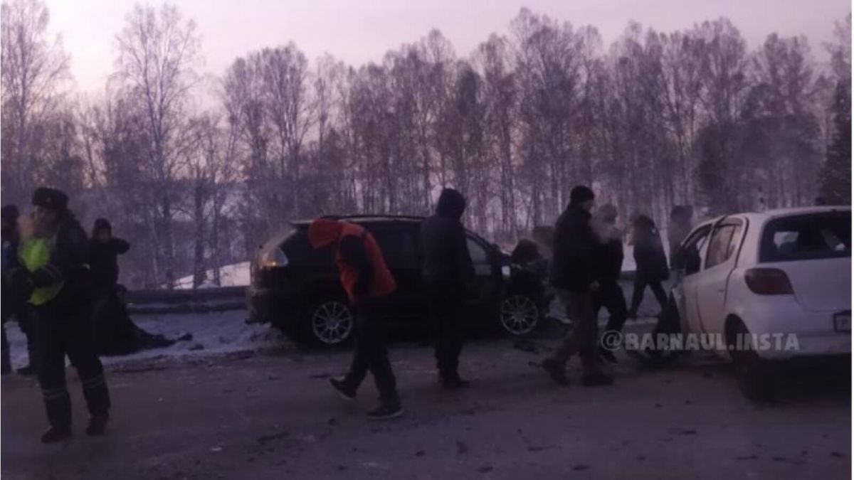 На трассе Барнаул-Бийск произошло еще одно серьезное ДТП