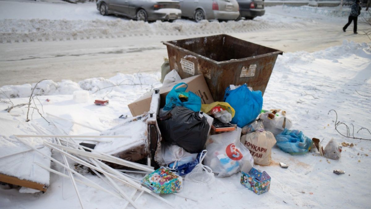 Алтайский край попал в список регионов, где плохо вывозили мусор на праздниках
