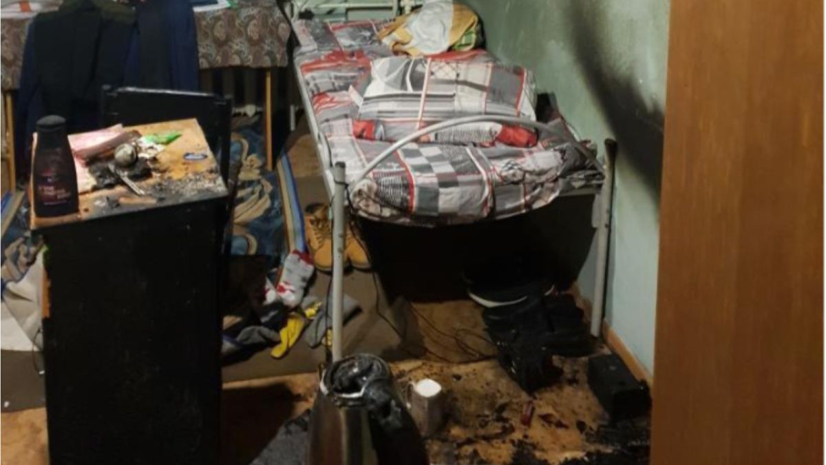 В МЧС назвали предварительную причину пожара в общежитии АлтГТУ