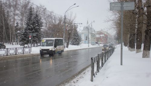 На Алтайский край обрушатся снегопады и метели, но ненадолго