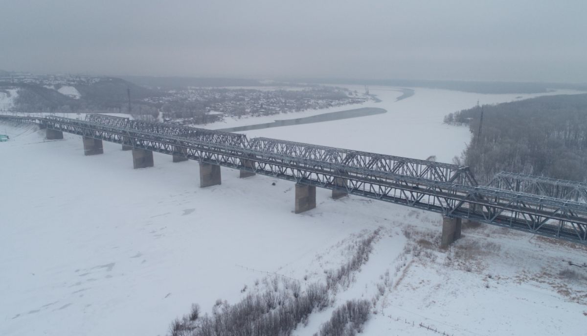 Барнаул мост через обь фото