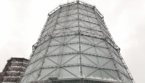 Ремонт градирни №3 завершился на барнаульской ТЭЦ-2