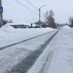 Бийские общественники требуют убрать завалы снега с улиц города