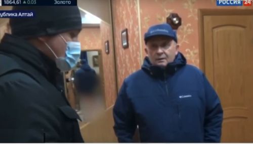 Появилось видео задержания бывших алтайских чиновников Пальталлера и Нечаева
