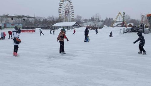В Барнауле проходят ароматные катания на льду