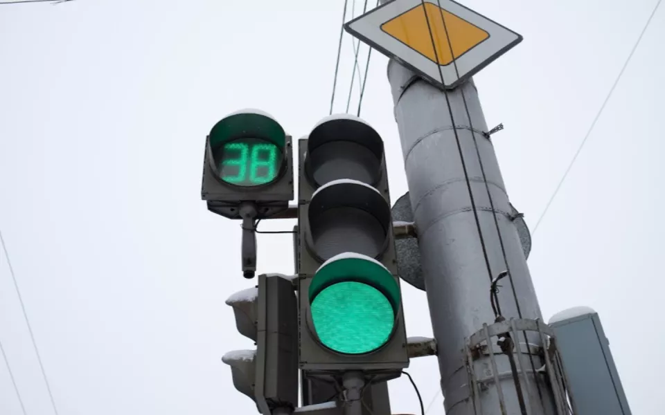 10 ноября в Барнауле временно не работает часть светофоров